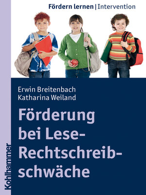 cover image of Förderung bei Lese-Rechtschreibschwäche
